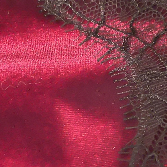 JASON WU Cheeky Velvet Lace Panties, Burgundy, L, NWT (Matching bra available) - Picture 10 of 12